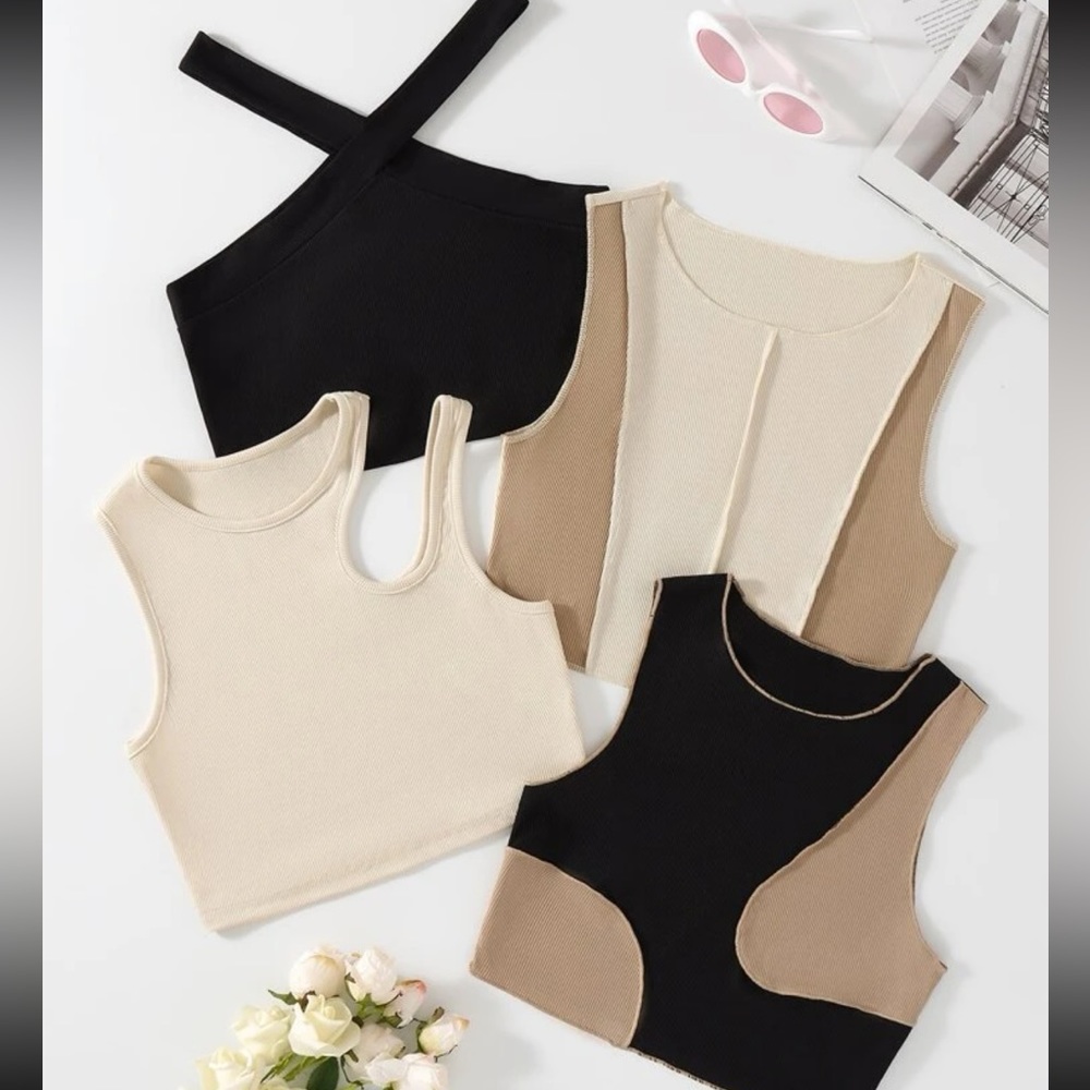 SHEIN 4 Piece Tank Set